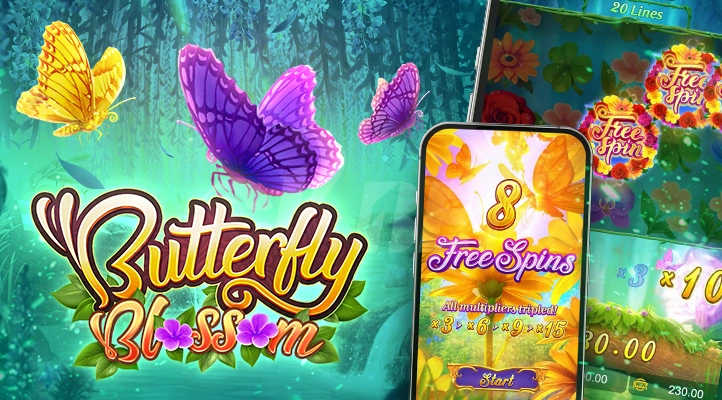 Butterfly Blossom 🦋 Demo PGSoft Taman Bunga Indah Penuh Pesona