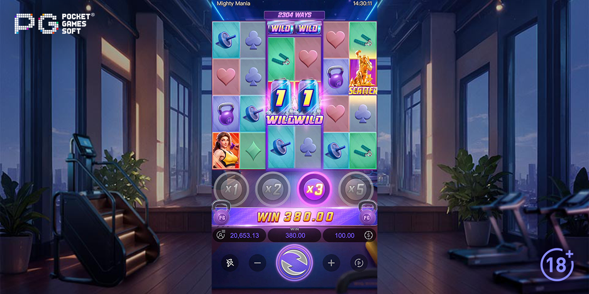 Mighty Mania 💥 PG Soft Demo Slot Game Aksi Kekacauan Super Seru