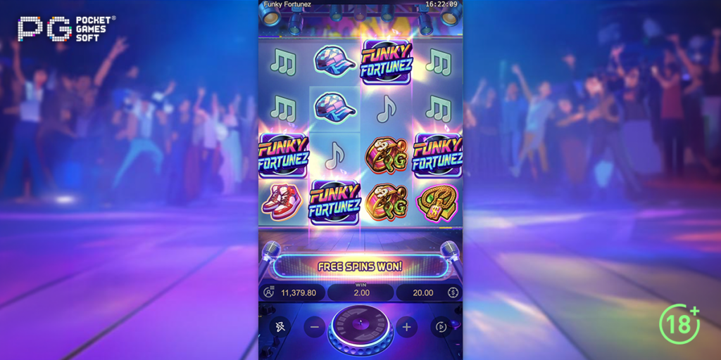 Funky Fortunez 🎷 PG Soft Demo Slot Game Pesta Keberuntungan Groovy